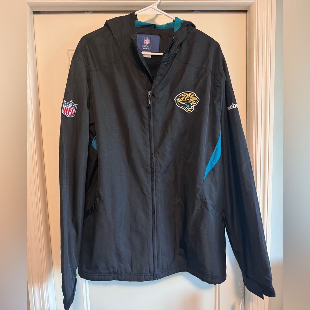 Jacksonville Jaguars Vintage 2010 Fleece Lined Coat - Size L - NEW w/tags